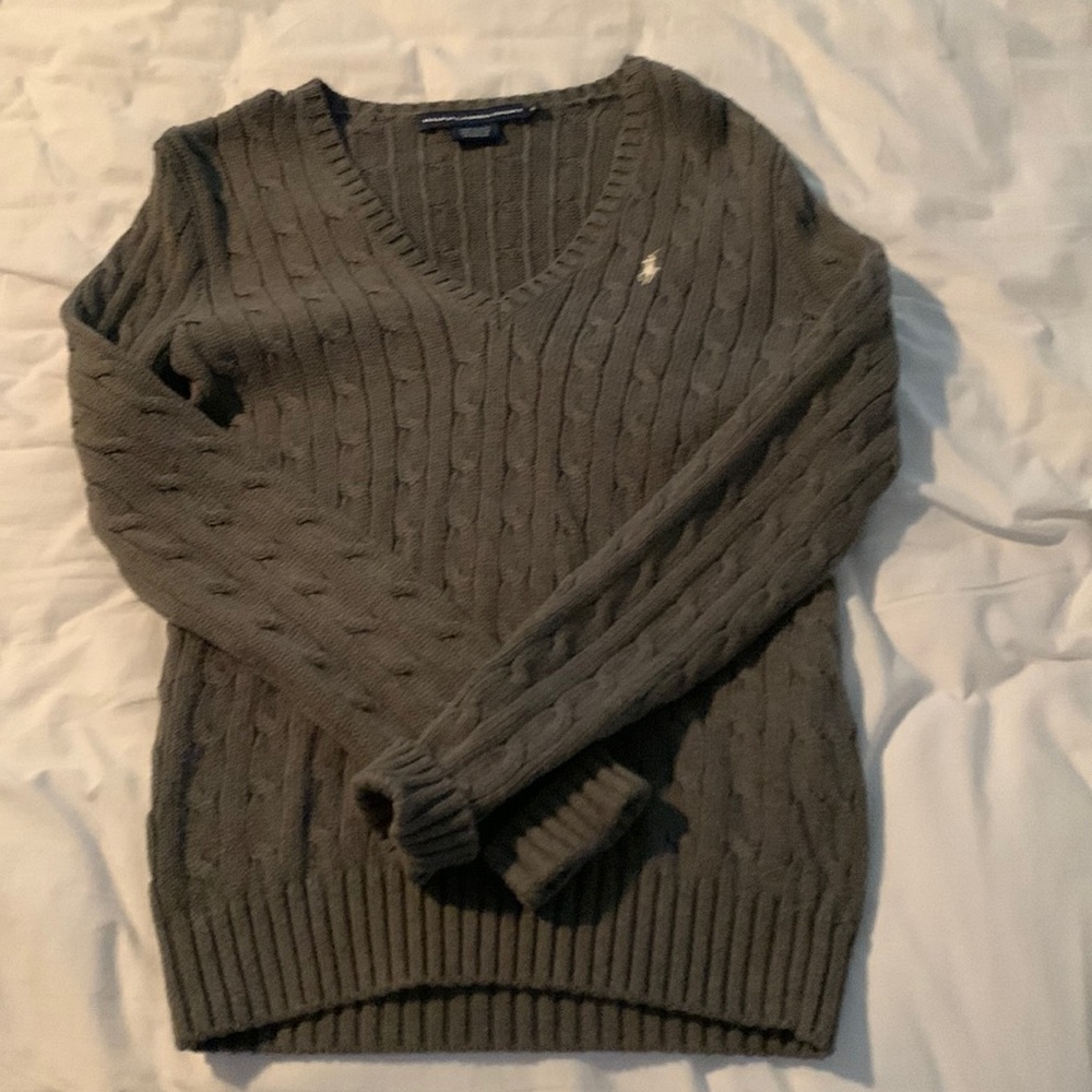 Ralph Lauren cableknit sweater great condition!